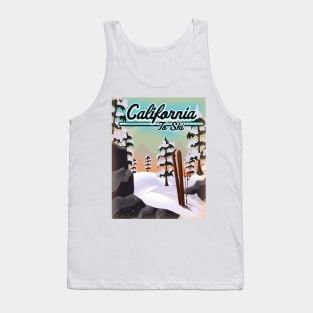 California To Ski Tank Top